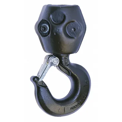 COFFING Bottom Block: Electric Chain Hoists, 2,000 lb Compatible Load Capacity - Hook Blocks for Hoists