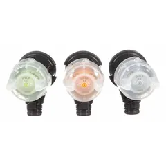 This 10-pack of atomizing heads serves as replacement needles, nozzles, and caps for air sprayers. Designed for use in industrial finishing applications, it supports consistent atomization during painting and coating processes.