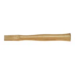 Replacement handle for claw hammers, accommodating 20, 22, or 24 oz head weights. Supports a maximum head weight of 24 oz and fits a 1 1/16 in eye opening length. Used for repairing hammers in general construction and demolition tasks.