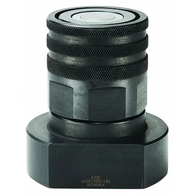 PARKER FET-751-16SFP Hydraulic Quick-Connect Coupling Body - Parker FET Series Hydraulic Quick-Connect Coupling Bodies