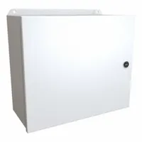 HAMMOND Electrical Enclosure: Steel, 12 in x 14 in x 6 in, NEMA 12/13/3R/4, w/Panel, Solid Cover (MPN EJ12146LG)