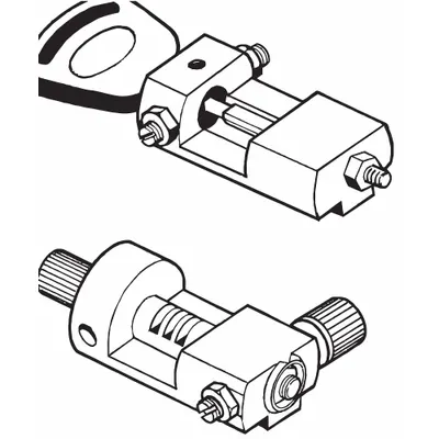 KABA ILCO Tibbe Key Cutter, Steel, MPN D741409ZB - Key Cutting Wheels