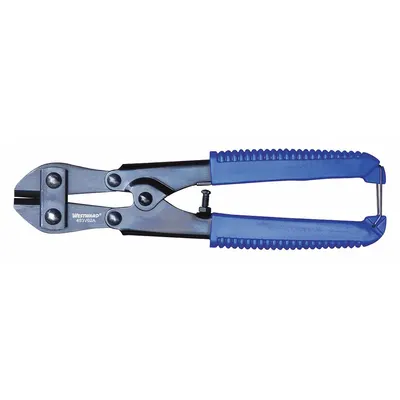 WESTWARD Bolt Cutters: Steel, For 1/4 in Max Dia Soft Steel, For 1/4 in Max Dia Hard Steel - Miniature Bolt & Chain Cutters
