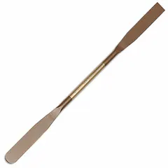 APPROVED VENDOR Micro Spatula, 7 1/4 in Overall Length, 1/8 in Width, FEP Coated, 304 Stainless Steel, Silver, Non-Sterile, FDA Compliant