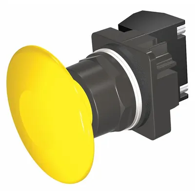 Siemens Mushroom Head Push Button: Non-Illuminated, Mushroom Head Profile, Non-Metallic - Mushroom-Head Push Buttons