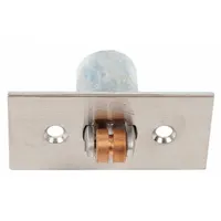 Roller catch for oven door closure. Used to secure the door shut during operation, helping maintain temperature consistency. OEM replacement part for compatible APW Wyott ovens