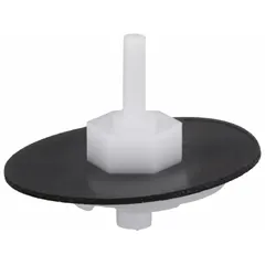 Replacement diaphragm for pneumatic filters, regulators, and lubricators. Used to control air flow and maintain system pressure in industrial compressed air networks.