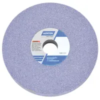 Type 1 straight grinding wheel for moderate-to-heavy grinding of tool steels. Measures 7" diameter, 1/2" thickness, 1 1/4" arbor hole. 32A60-HVBE specification with H hardness. Sold in a 5-pack. Suitable for surface grinding, sharpening, and deburring in metalworking applications