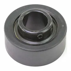 Blower shaft bearing for supporting rotating shafts in HVACR blower assemblies. Reduces friction and enables smooth fan operation in commercial heating units, rooftop packages, and industrial air handlers.