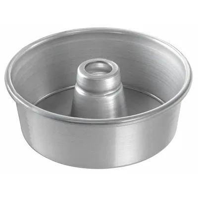 CHICAGO METALLIC Cake Pan: Round Cake Pan Pan, Aluminized Steel, Glazed - Tube & Bundt Pans