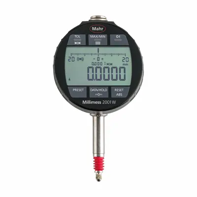 MILLIMAR 2001 Wi Digital Indicator with Non-Removable Flat Back - Digital Indicators with Non-Removable Flat Back