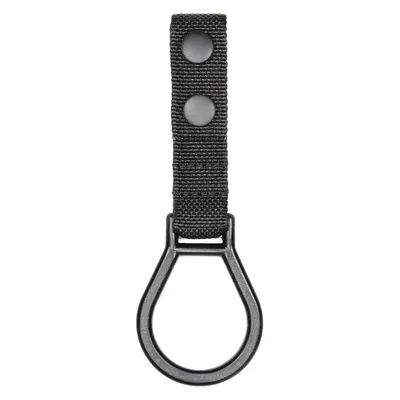 HEROS PRIDE Handcuff Pouch: Black, Nylon, Ballistic, 5 1/2 in x 2 in - Key Holders & Pouches