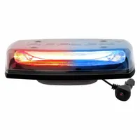 CODE 3 Mini Light Bar: Emergency Vehicle Mini Light Bar, Blue/Red, 40.8 W Watt, Clear, LED, IP65 (MPN C5550CRB-VM)