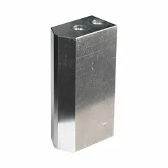 Steel gripper jaw blank for VGP/VZP parallel grippers, 64 nominal size, 32 mm overall length. Designed for custom machining to suit specific workpiece geometries in automated gripping applications.