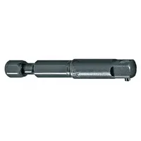 APEX Power Socket Adapter: 1/4 in Output Drive Size, Square, 20 in Overall Lg, Oiled (MPN EX-250-20)