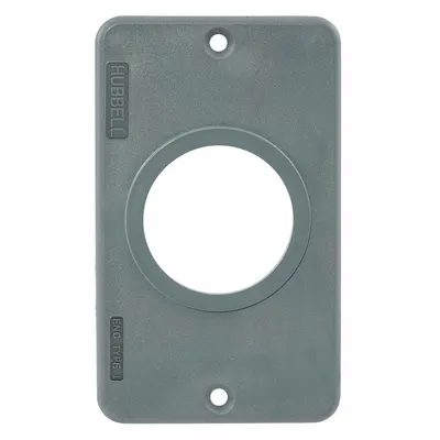 HUBBELL WIRING DEVICE-KELLEMS HBL3052 Portable Power Outlet Box Cover - Portable Power Outlet Box Covers