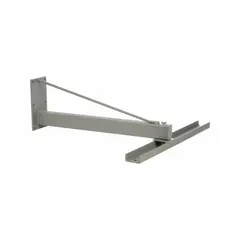 Surface-mount bracket for electric wall or ceiling heaters. Fits units up to 35 kW. Outside dimensions 5-1/2 in x 32-1/2 in. Gray finish. Includes mounting hardware. Compatible with HLA 12-240360-5.0-24 heater.