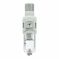 SMC Filter Regulator: AW-D Series, 3/8 in NPT, 5 micron, 0.85 MPa Max Op Pressure, Auto Drain (MPN AW30-N03-2Z-D)