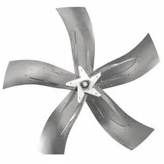 Replacement propeller designed for use with unit 4YY24 in HVAC and refrigeration systems. Provides airflow for cooling and ventilation applications.