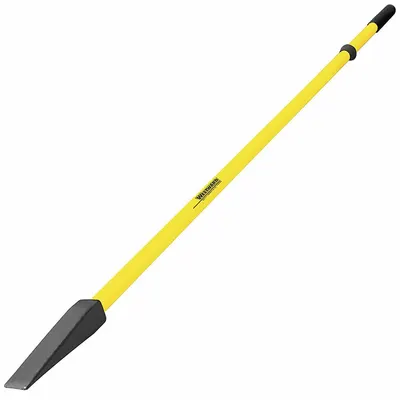 WESTWARD Digging Bar: Wedge End, 1 9/16 in End Wd, Hexagon Bar Shape - Digging Bars