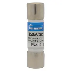 Midget time-delay fuse, 250 mA, 250 V AC, 13/32 in x 1 1/2 in, with indicating function. Used for overcurrent protection in control circuits, instrumentation, and industrial equipment.