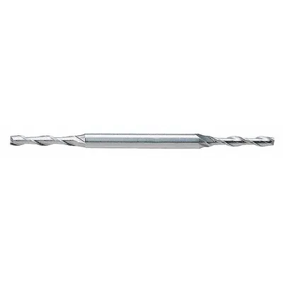 YG-1 Square End Mill: High Speed Steel, Double End, 2 Flute, 3/16" Mill Dia - Double-End High-Speed Steel Square End Mills