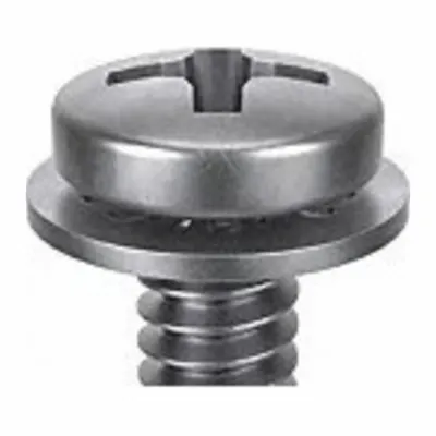 SEMS Screw: Internal Tooth, M3x0.50 Thread Size, 6 mm Lg, Stainless Steel, Passivated - Machine Screws with Internal Tooth Lock Washers