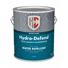 Water-based siloxane sealer for exterior concrete and masonry. Provides clear, ultra-flat protection against water penetration while preserving a natural appearance. Suitable for use on driveways, patios, walkways, and other vertical or horizontal surfaces.