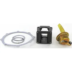 This bellows bracket assembly is a replacement component for HVACR pumps, valves, and tubing. It is compatible with manufacturer part number 47. Designed to maintain pressure integrity and accommodate thermal expansion in commercial heating and cooling systems.
