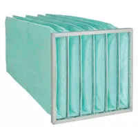 OEM Pocket Air Filter: 24 in x 24 in x 30 in, MERV 11, Orange, Synthetic, 6 Pockets (MPN 5M417)