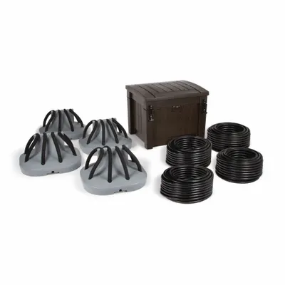 ATLANTIC Deep Pond Aeration System, Four Diffusers: Tube, Max Air Flow 165 lpm - Diffuser Systems