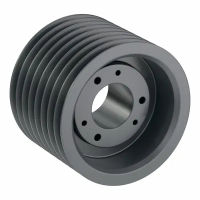 OEM Bushed-Bore Cast-Iron Wedge V-Belt Pulley - Bushed-Bore Cast-Iron Wedge V-Belt Pulleys