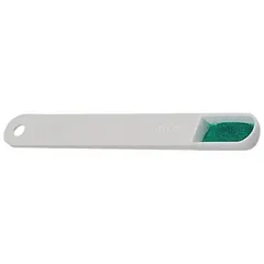Polystyrene Lab Scoop & Spoon, 1.25 mL, White, FDA Grade