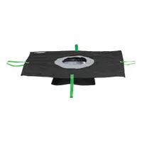 This adjustable-frame insert street drain filter captures floatables, fuels, oil, and sediment to prevent pollutants from entering stormwater systems. It has an oil capacity of 1.19 gallons and a sediment capacity of 5.75 pounds. Suitable for use in industrial and municipal drainage applications