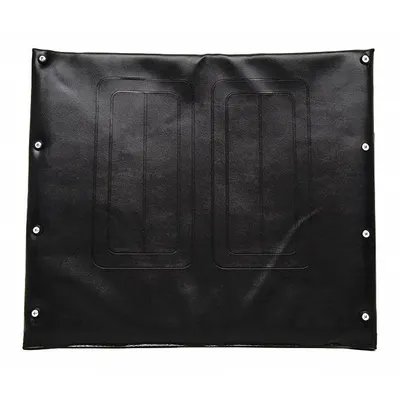 ALCO Embossed Back Upholstery, 22 in W x 18 in H, Vinyl, Attaching Hardware - Seat & Back Upholstery for Wheelchairs