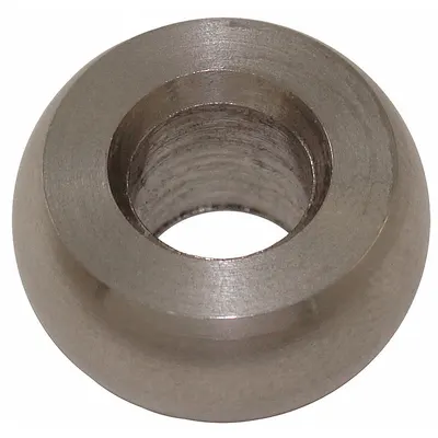 LOOS Plain Ball: 3/16 in Compatible Rope Dia, Stainless Steel, 1/2 in Ball Dia - Plain Ball Fittings