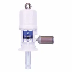 Standard dispensing piston drum pump for transferring and dispensing fluids from drums. Stub pump type designed for direct drum mounting. Max flow rate 11.7 gpm.