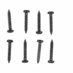 This fastener kit contains eight housing screws for securing the housing on compatible heat gun equipment. It is used during maintenance or repair to ensure proper assembly and safe operation.