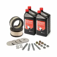 This maintenance kit contains replacement parts for routine servicing of air compressors. It is used to support scheduled upkeep in industrial compressed air systems. The kit is identified by manufacturer part number 47853635004-R.