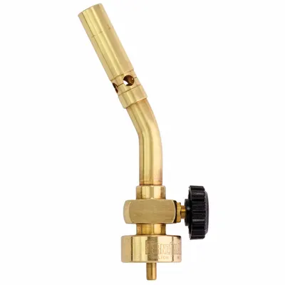 BERNZOMATIC Torch Head: Pencil Flame, External Lighter, Fixed Tip - Precision Hand Torches