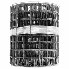 Galvanized mesh designed to block birds from nesting under solar panels. The 1/2 in mesh allows airflow while preventing access. Can be bent into custom shapes and secured with glue or screws. Suitable for photovoltaic arrays to protect wiring and reduce maintenance.