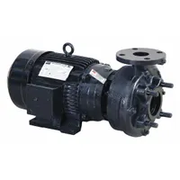 Centrifugal Pump: 5 hp, 208-240/480V AC, 100 ft Max Head, 2 in, 1 1/2 in Intake and Disch