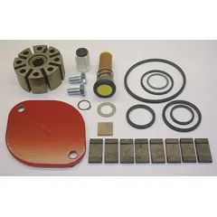 This pump rebuild kit is designed for servicing Fill-Rite 700V series fuel transfer pumps, including model FR701V. It includes a rotor cover bolt and restores pump performance in fuel-transfer applications.
