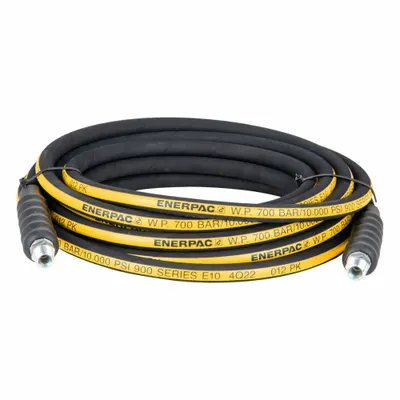 ENERPAC Hydraulic Hose: 3/8 in ID, NPTF x NPTF, 30 ft Lg, 3/8 in x 3/8 in Fitting Size - Enerpac H900 Flexible Hydraulic Hose Assemblies