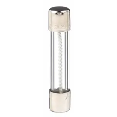 MERSEN GDL Series time-delay cylindrical fuse rated 2.5 A, 250 V AC. Physical size 1/4 in x 1 1/4 in. Designed for overcurrent protection in industrial equipment such as motor circuits, transformers, and control panels where temporary inrush currents occur.