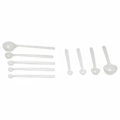 OEM Sampling Spoon: Sterile, HDPE, 10 mL Capacity - mL, 17/50 fl oz Capacity - oz - HDPE Lab Scoops & Spoons