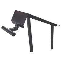This sit-up station is designed for core training exercises such as sit-ups and crunches. The frame is covered with vinyl for comfort and ease of cleaning. Suitable for use in fitness facilities and hospitality wellness areas