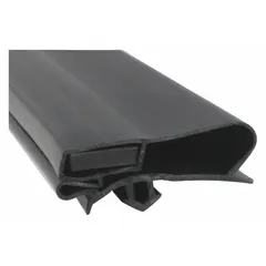 Replacement door gasket for commercial refrigerators and freezers. Designed to maintain a proper seal, preserving temperature integrity and reducing energy loss. Suitable for walk-in coolers and reach-in units.