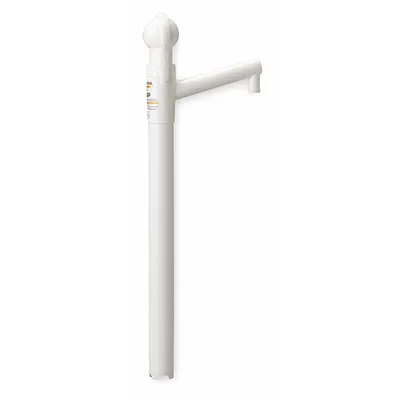 TRICO Hand Pump: Lever, Pump with Spout, Plunger, Polyethylene/Polypropylene - Down-Stroke Sanitary Drum Pumps
