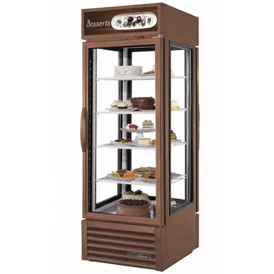 TRUE REFRIGERATION G4SM-23PT-HC~TSL01 Glass Door Refrigerator Merchandiser - Glass Door Refrigerator Merchandisers